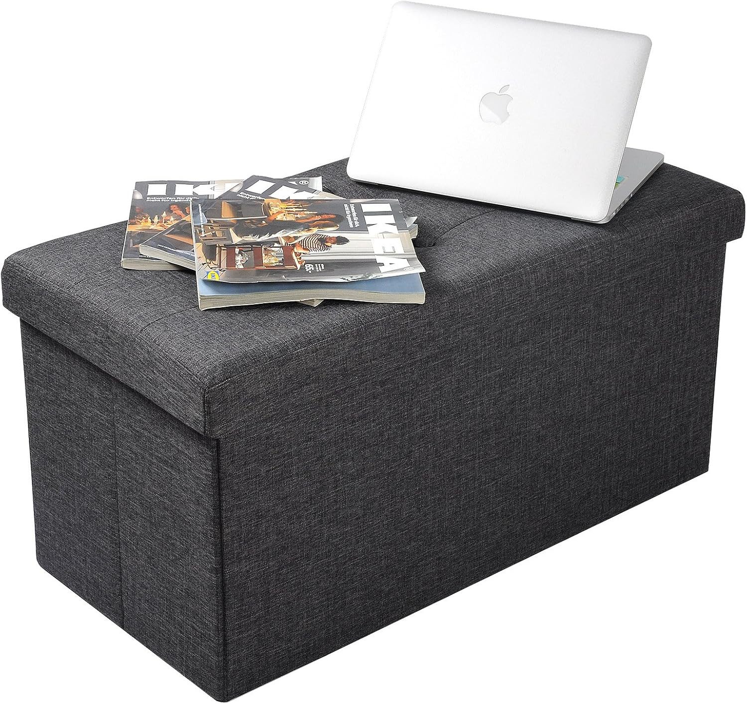 Woltu Sitzhocker (1 St), mit Stauraum, Faltbar, Abnehmbar, bis 300 kg belas günstig online kaufen