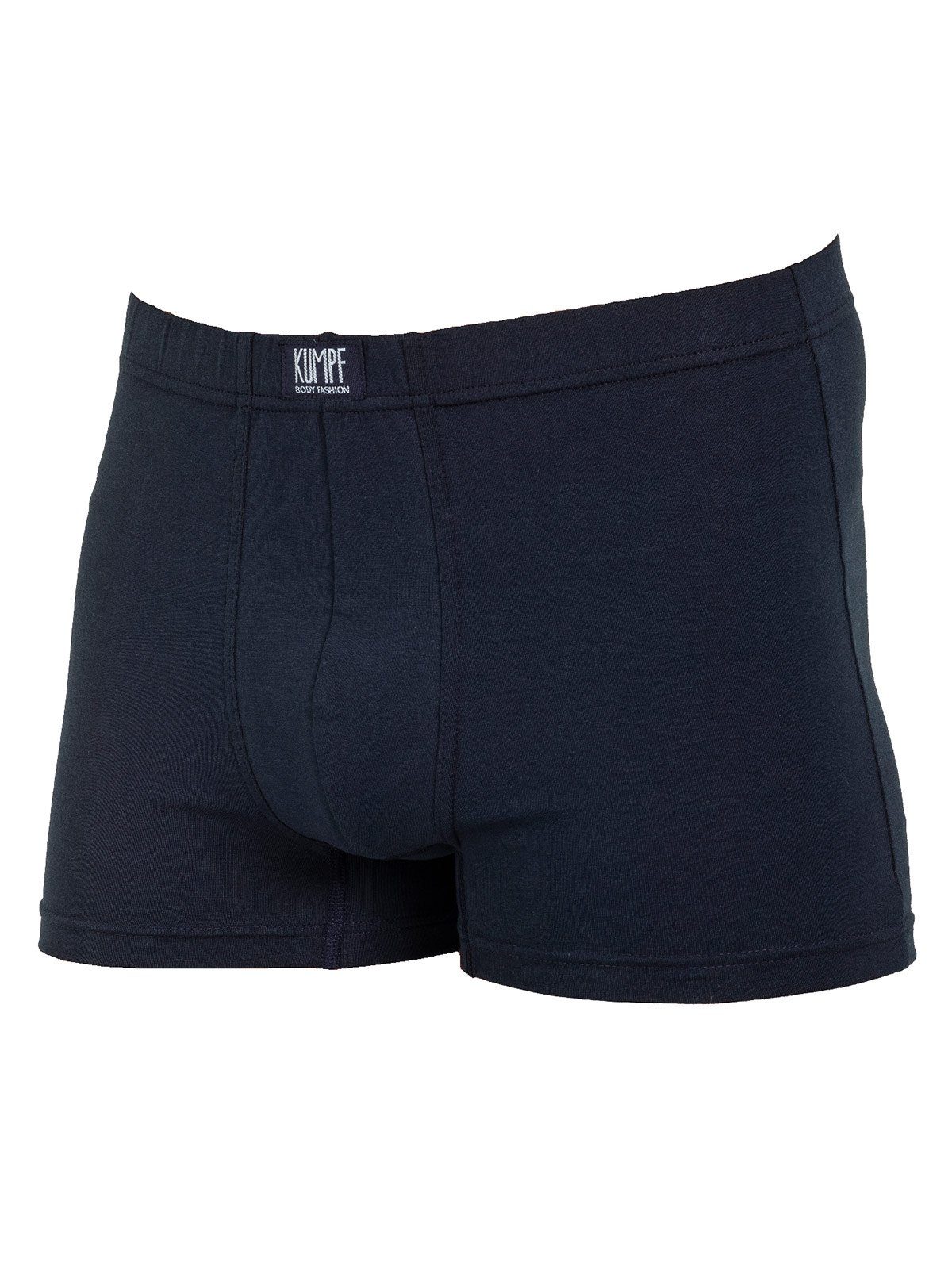 KUMPF Retro Pants 1-St) (Stück, Bio Herren navy Pants Markenqualität Cotton hohe