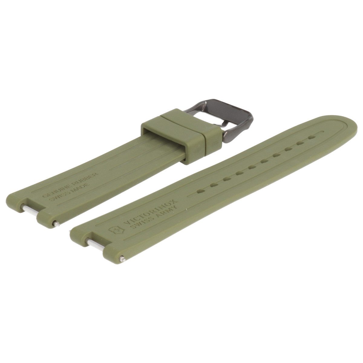 Victorinox Uhrenarmband 21mm Kunststoff Gruen 4759