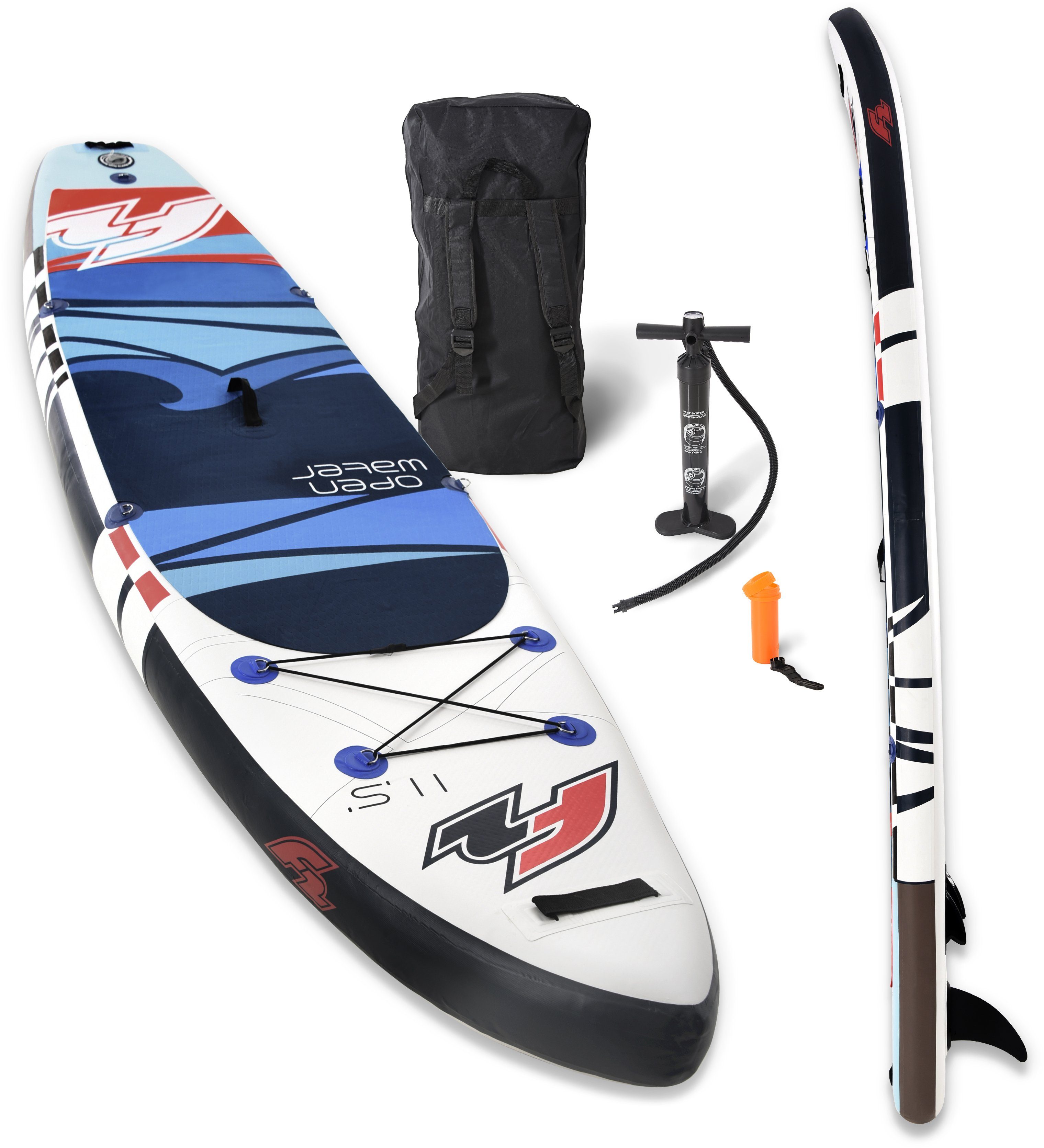 F2 ohne Paddel Open SUP-Board Water