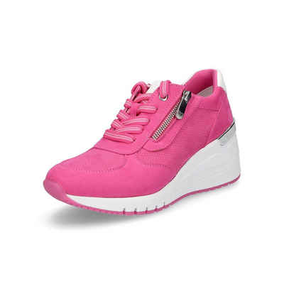 MARCO TOZZI Marco Tozzi Damen Keil Sneaker pink Sneaker