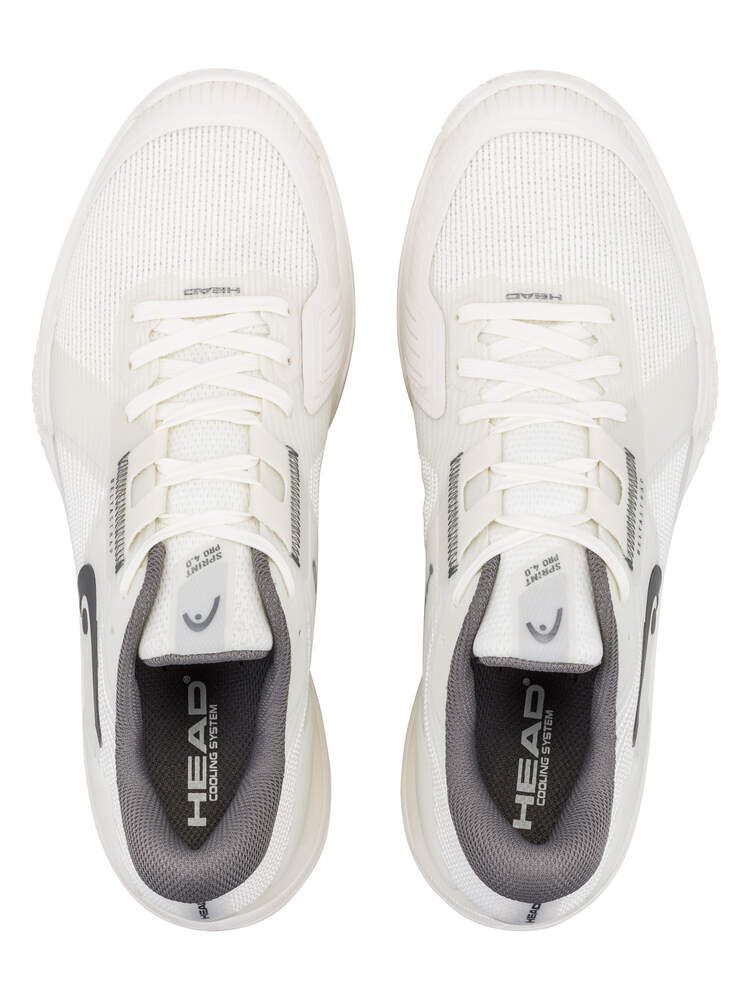 Head Sprint Pro 4.0 Clay/Sandplatz 2026 creamweiss/dunkelgrau Herren Tennisschuh