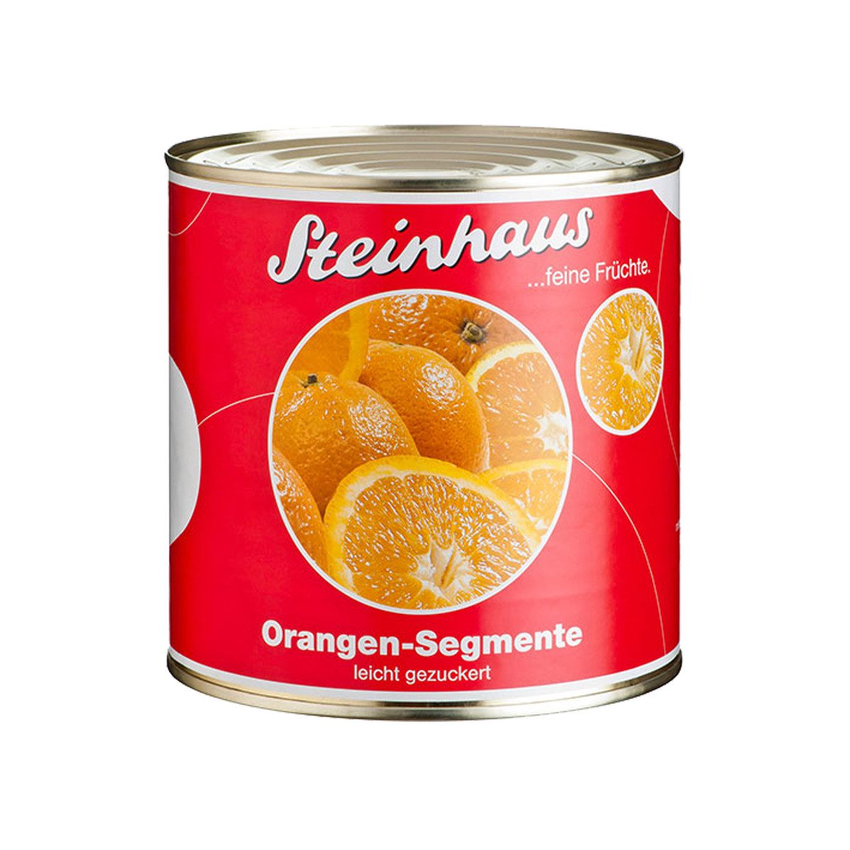 Steinhaus Obstkonserve, Steinhaus Orangen Segmente feine Früchte leicht gezuckert 2650ml