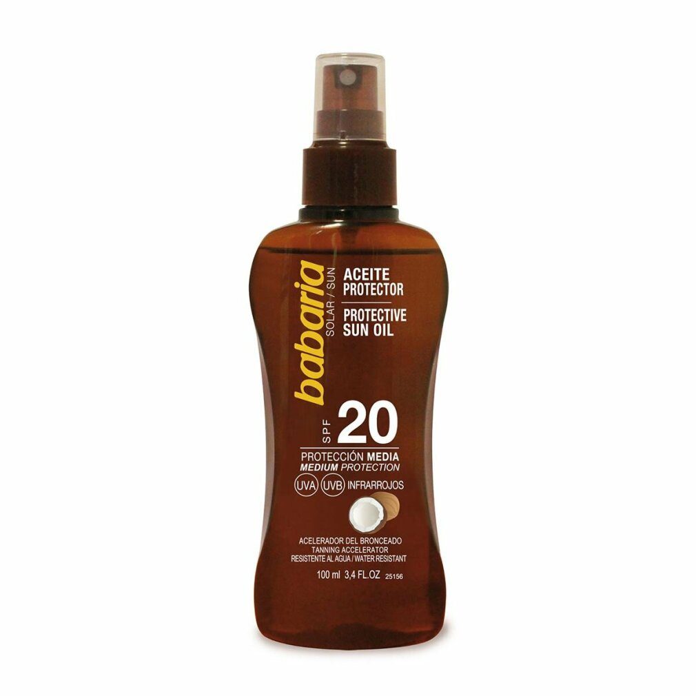 Sonnenschutzcreme Coconut Tanning Oil Spray Spf20 100ml