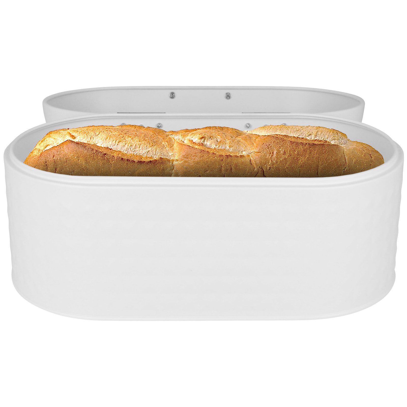 Brot Matt Weiß Brotbox Brotkasten Backwaren Aufbewahrungsbehälter, Kasten Brotkiste Box Aufbewahrung Farbwahl Toast Hatex Brotbehälter Brotaufbewahrung
