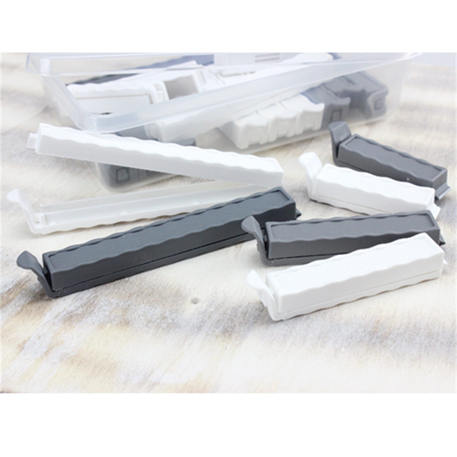 Neuetischkultur Verschlussklammer Beutelverschluss Clips 20 Stück (Set, 20-tlg., 20 Stück Beutel-Clipverschlüsse in Box)