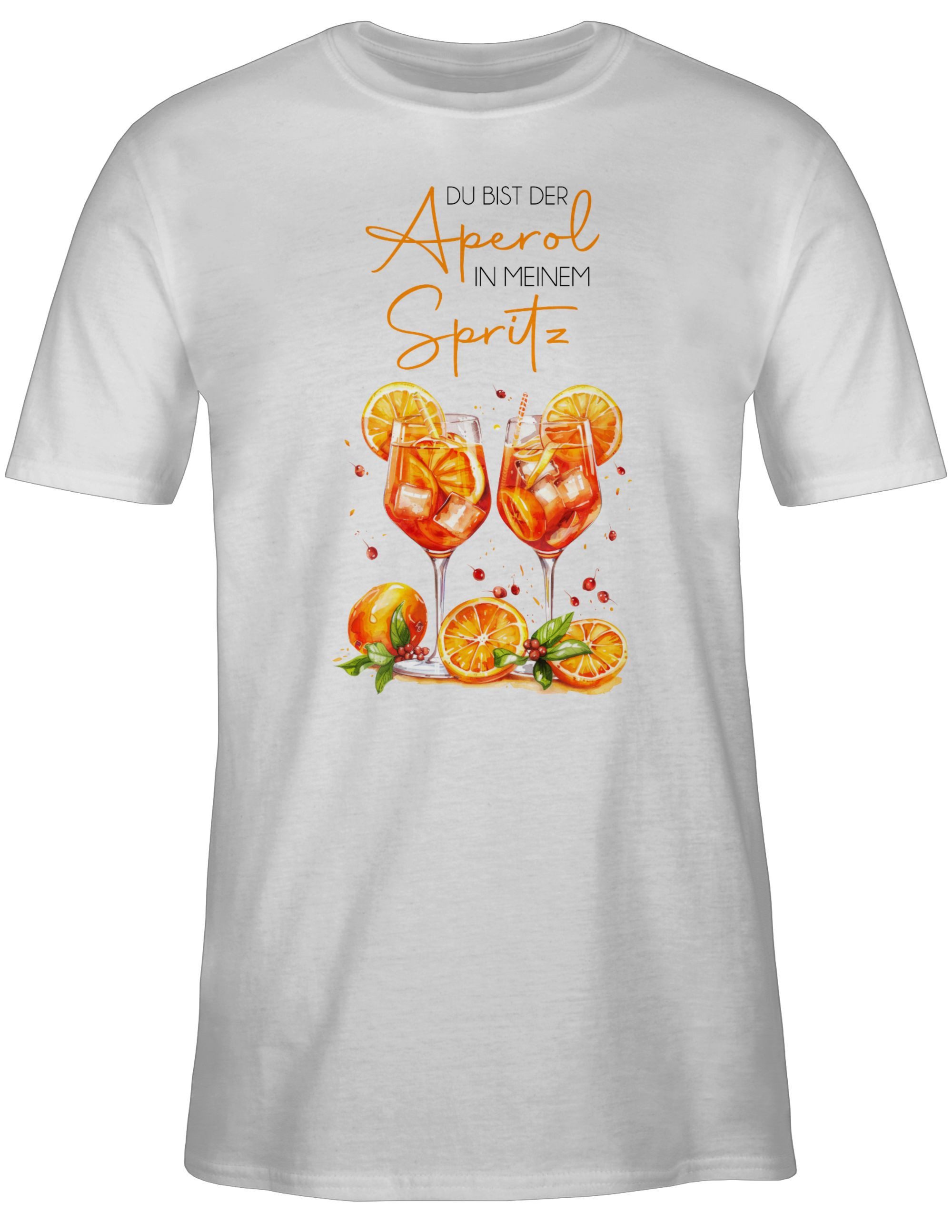 T-Shirt Du bist der Aperol in meinem Spritz, Accessoires Aperol Spritz Gesche