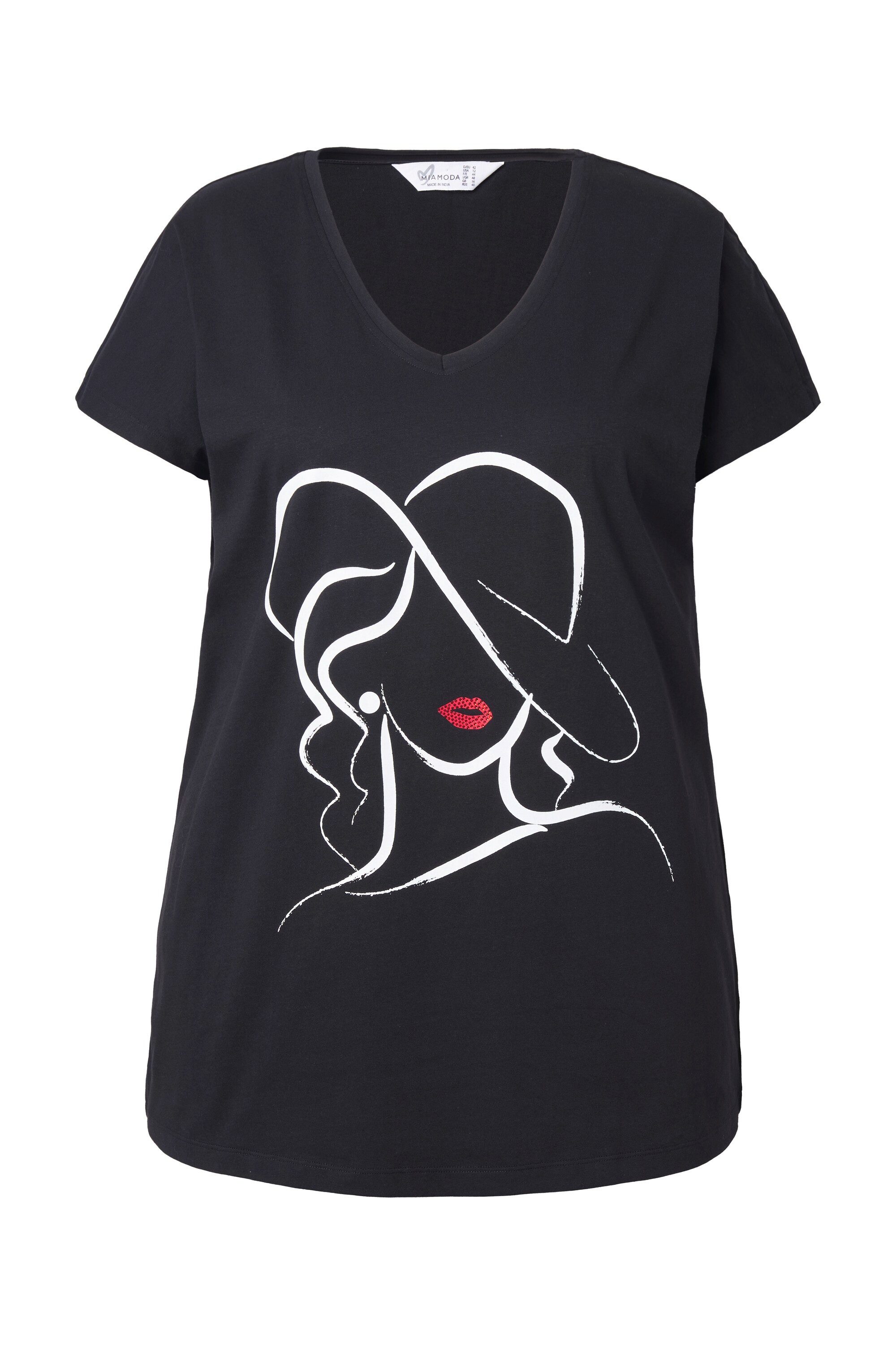 MIAMODA T-Shirt T-Shirt bequeme Passform Frauen-Motiv günstig online kaufen