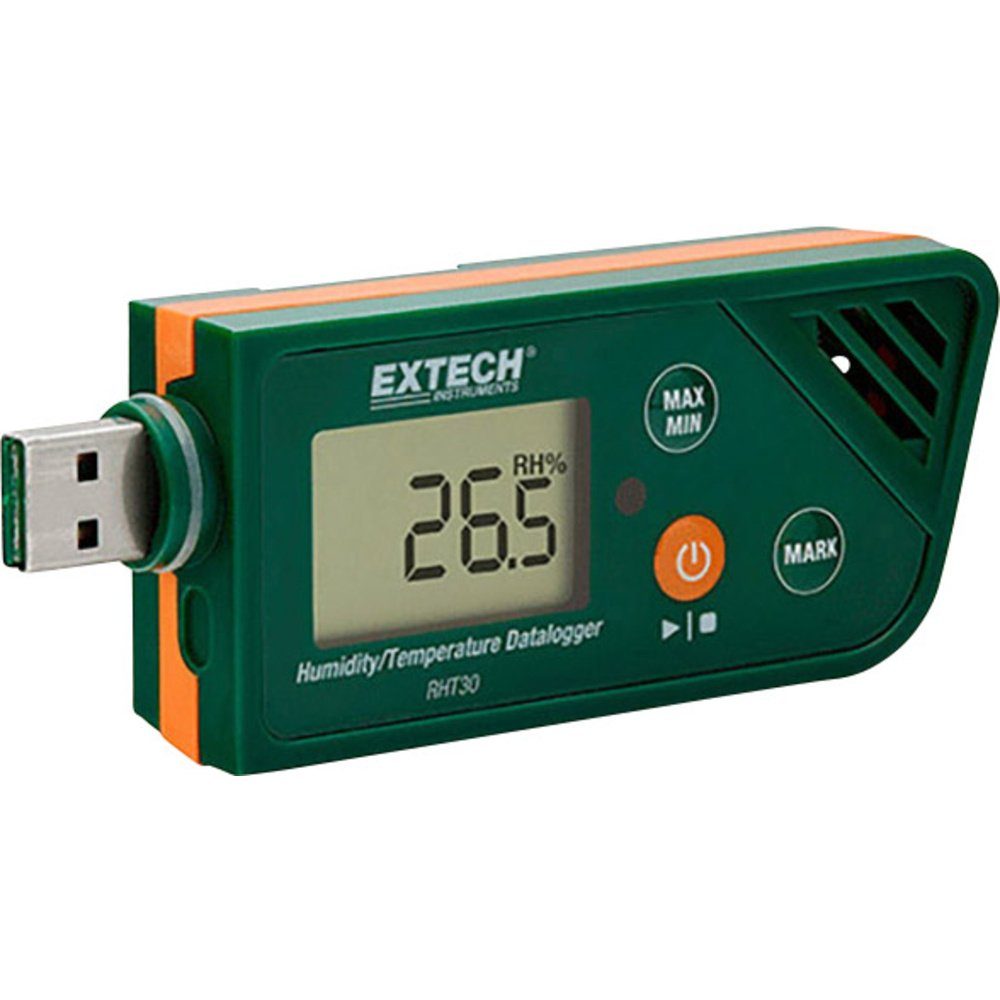 Extech Klimamesser Extech RHT30 RHT30 Messgröße (RHT30) Multi-Datenlogger Luftfeuchtigkeit, Temp