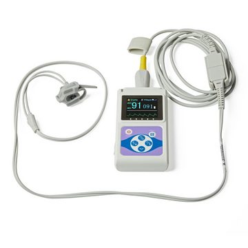 pulox Pulsoximeter PO-650B mit Externem Sensor für Babys und Kleinkinder