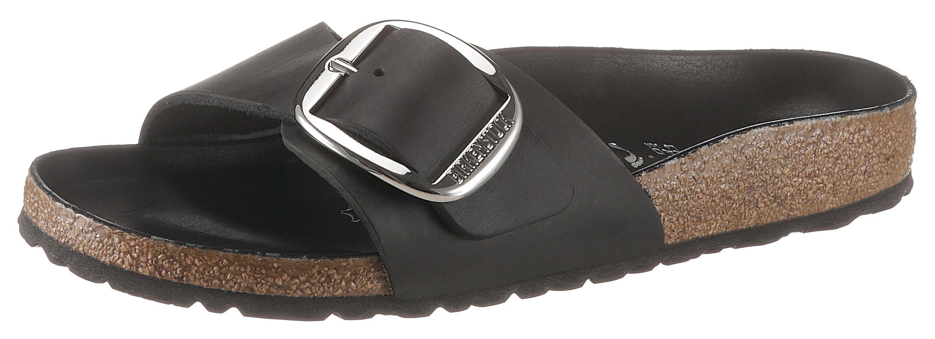 Birkenstock MADRID BIG BUCKLE Pantolette mit ergonomisch geformtem Fußbett, günstig online kaufen