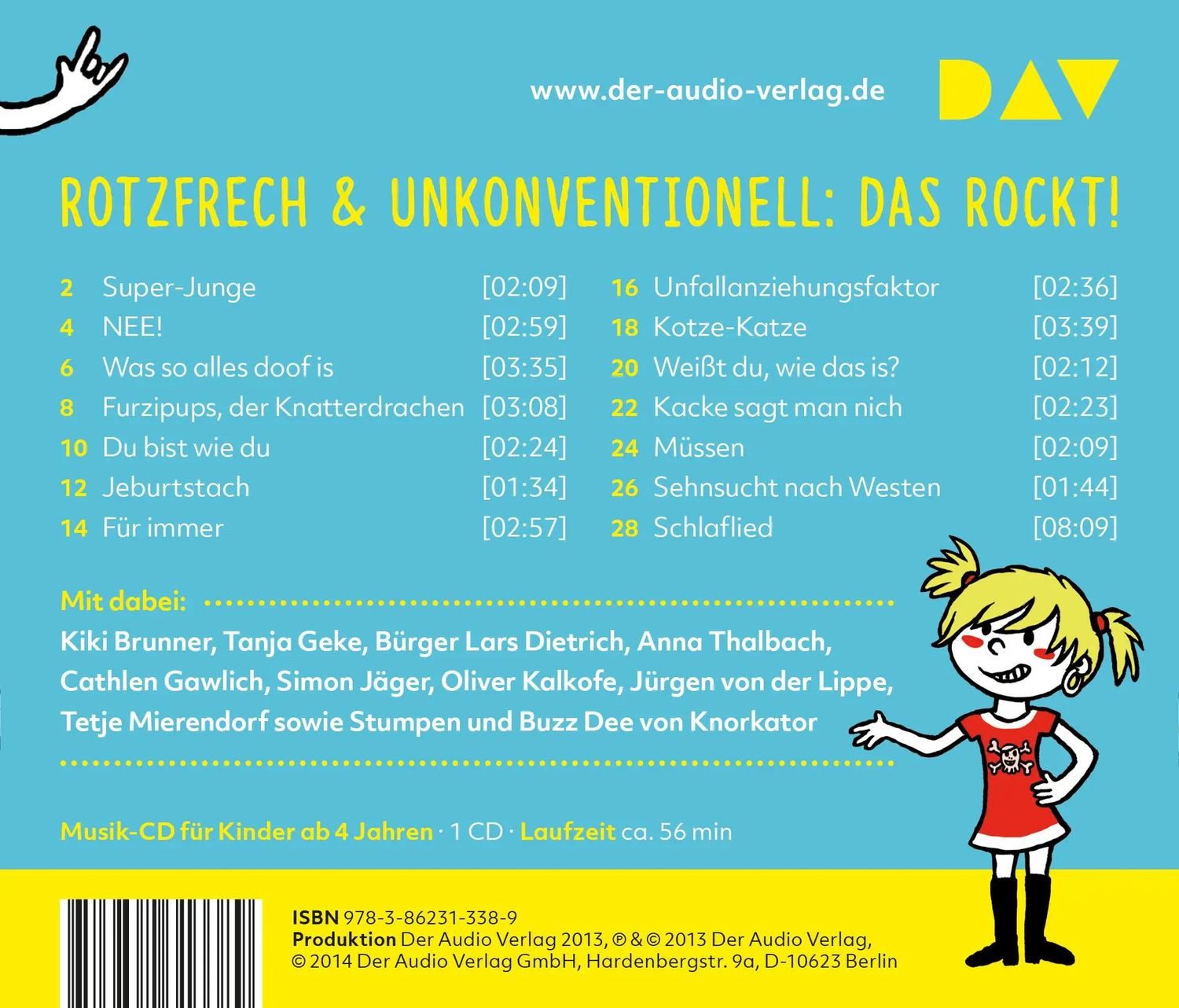 Der Audio Verlag Hörspiel Rotz 'n' Roll Radio