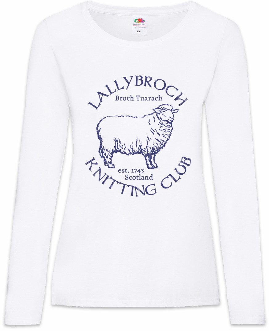 Urban Backwoods Langarmshirt Lallybroch Knitting Club Damen Langarmshirt Battle Bannockburn 1314 (1-tlg) William Wallace Schottland Scotland