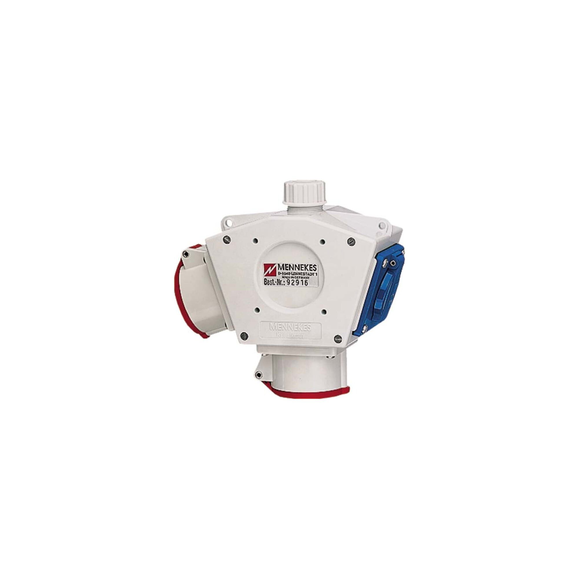 Mennekes Steckdose Mennekes DELTA-BOX 2xCEE16A5P,Schuko 92916