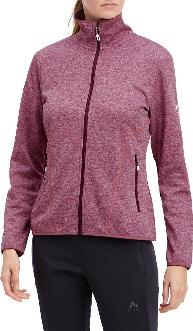 Fleecejacke MELANGE/VIOLET McKINLEY Da.-Unterjacke (1-St) Roto II wms