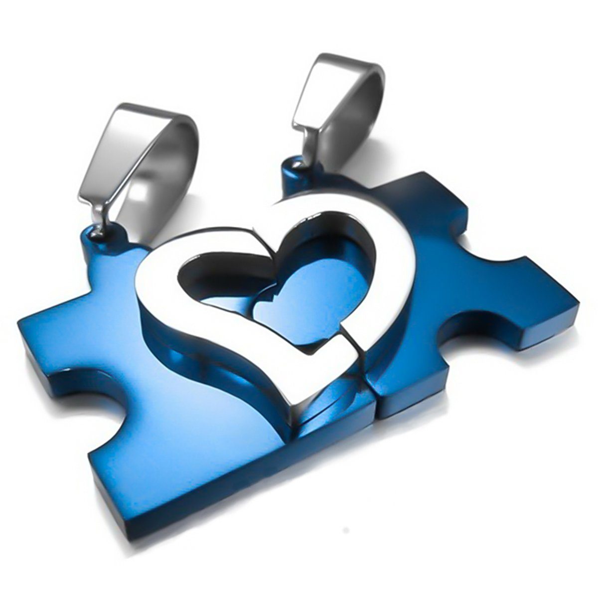 Schmuck-Elfe Partnerkette Puzzle Harmonie (Set), 4tlg. Set