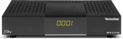 TechniSat »HD-S 223 DVR« SAT-Receiver (Kompaktes, kleines Gehäuse, USB-Mediaplayer für Video, Musik und Bilder, Unterstützt Audio Codierformat AAC, Digitaler Videorekorder auf USB-Datenträger)