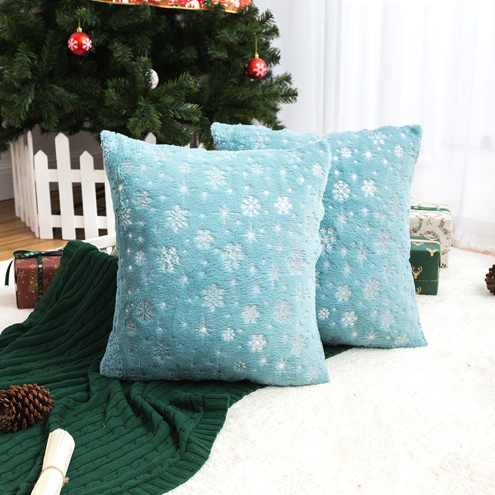BTTO Kissenbezug Weihnachten Kissenhüllen 45X45cm, 1/2/4er günstig online kaufen