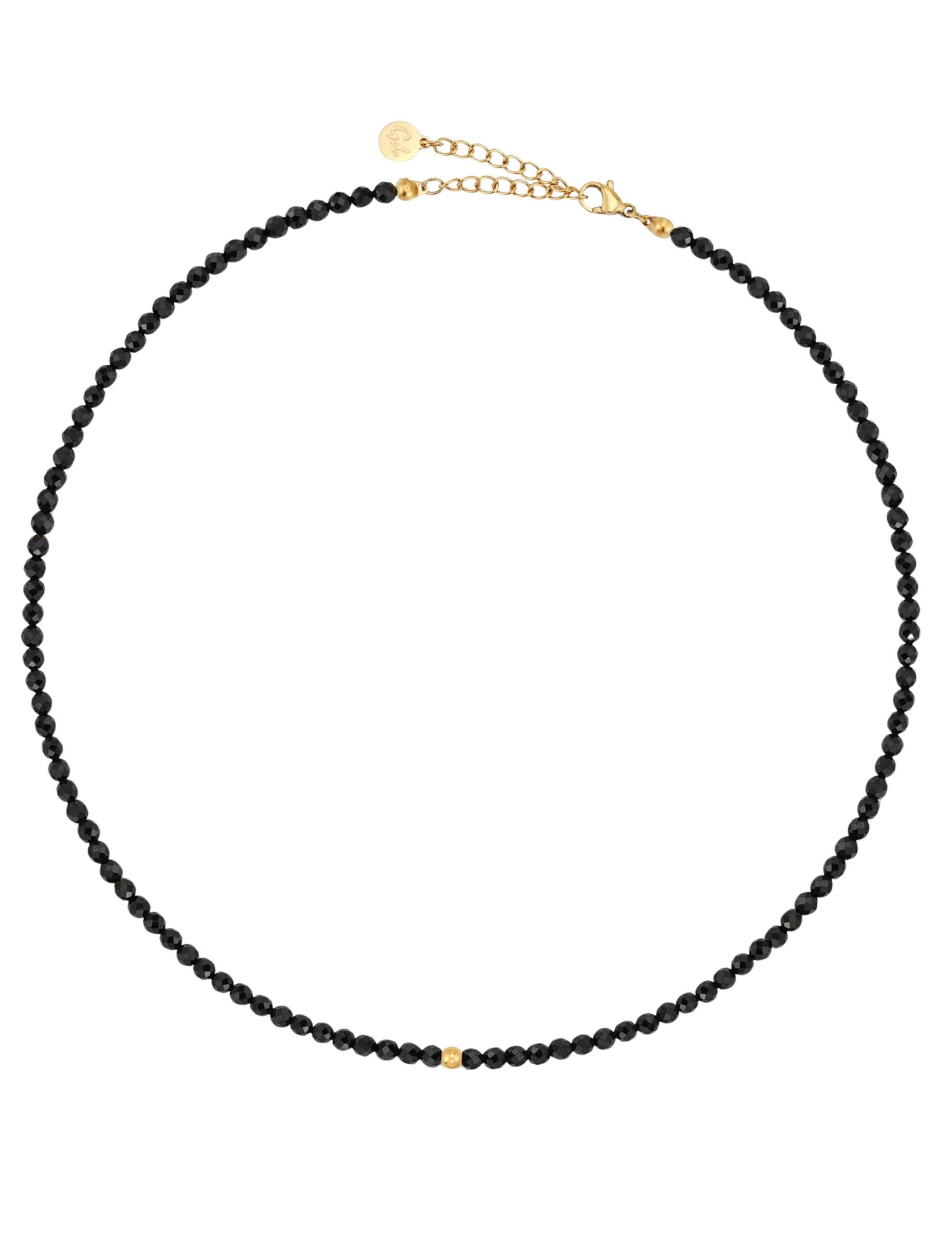 GOOD.designs Perlenkette, allergikerfreundlich, aus echten, naturbelassenen Edelsteinperlen
