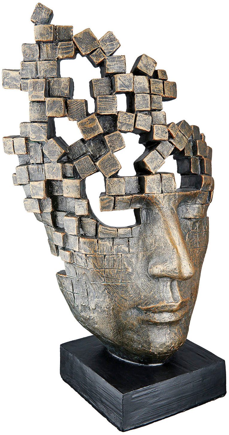 Casablanca by Gilde Dekofigur Skulptur "Male Mask" (1 St) günstig online kaufen