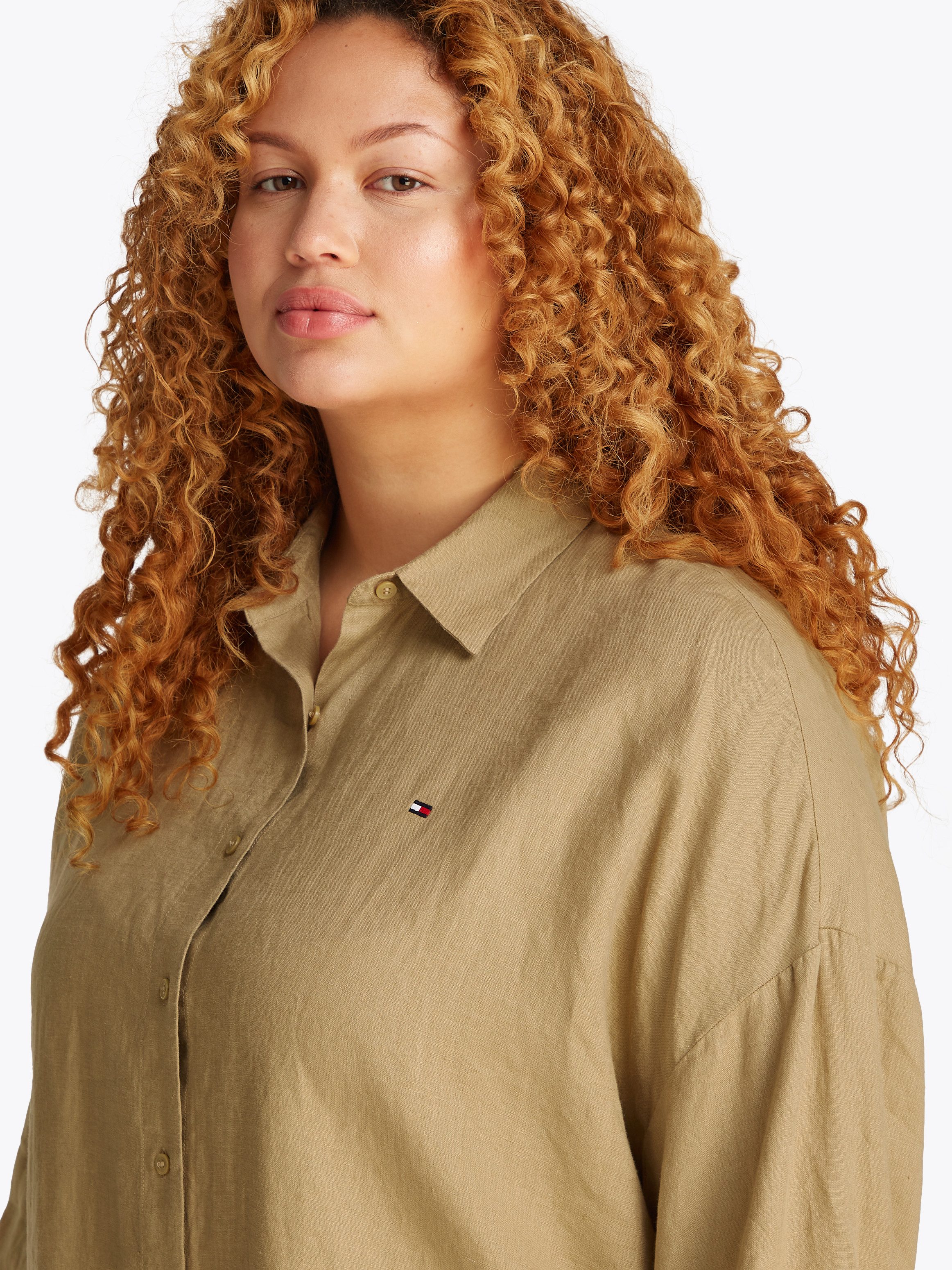 Tommy Hilfiger Curve Hemdbluse CRV ESS günstig online kaufen