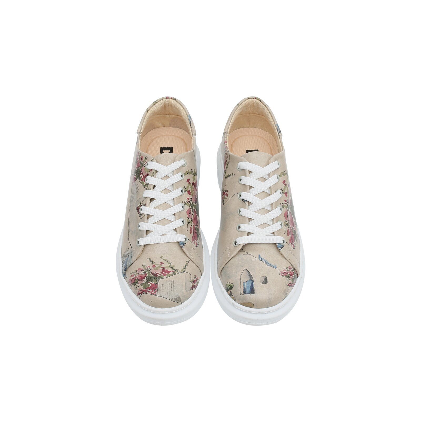 DOGO Myra Low-Top Sneaker Paperflower Damen Sneaker Plateausneaker Handgefe günstig online kaufen