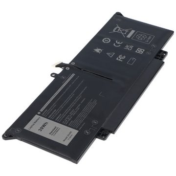 AccuCell Akku passend für Dell Latitude 7310, 7410, Li-Polymer, 11,4V, 3420mAh Akku