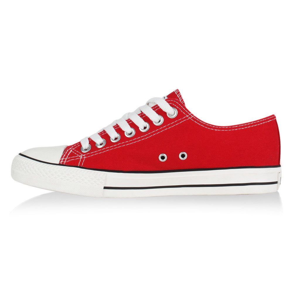 VAN HILL 1616339 HO CB09 Herren Sneaker Red 39 Sneaker Herren Sneakers Sportschuhe Stoffschuhe Schnürer