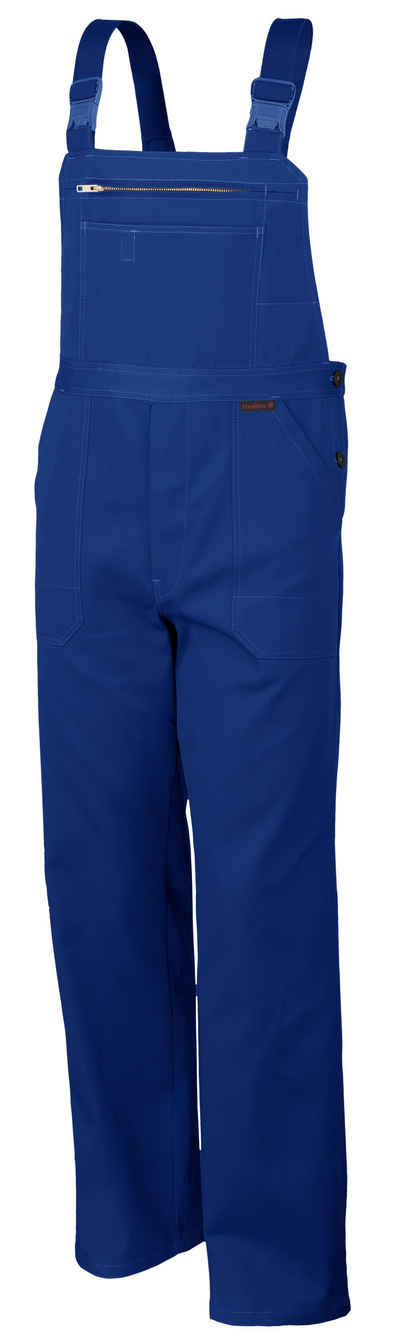 QUALITEX HIGH QUALITY WORKWEAR Arbeitslatzhose favorite Latzhose - Arbeitshose aus reiner Baumwolle (BW 320 g) (1-tlg) strapazierfähiger Blaumann mit 7 Taschen - Pflegeleicht - Waschbar