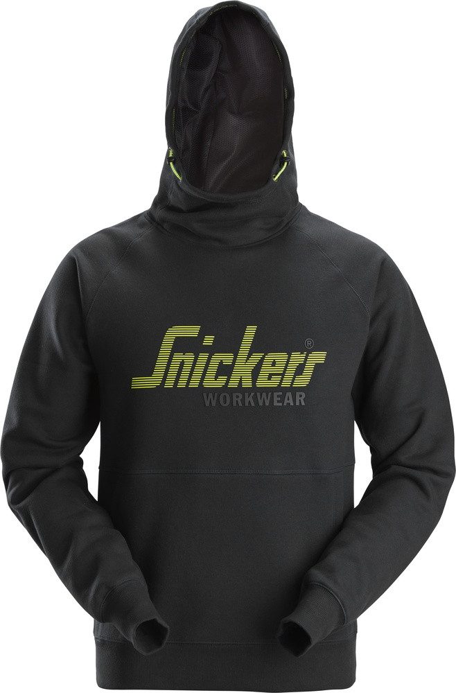 Snickers Workwear Rundhalspullover Logo Hoodie