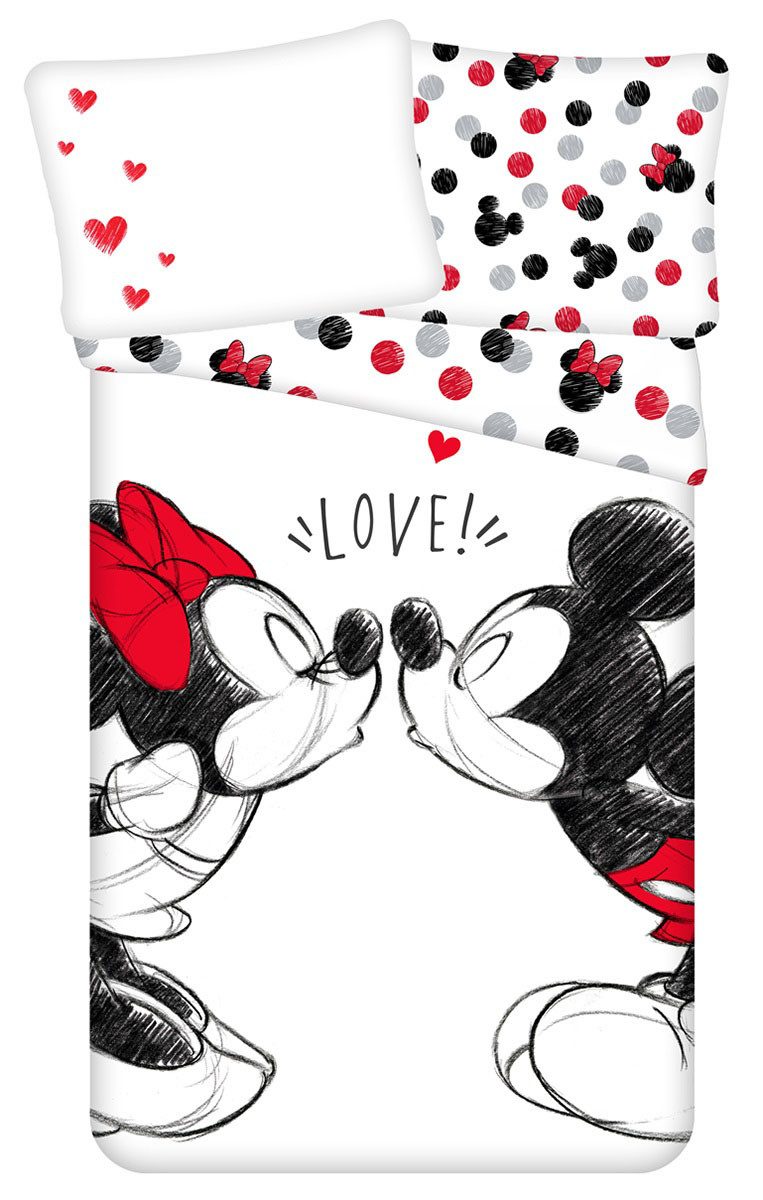 Disney Kinderbettwäsche Mickey Mouse, Renforcé, 2 günstig online kaufen