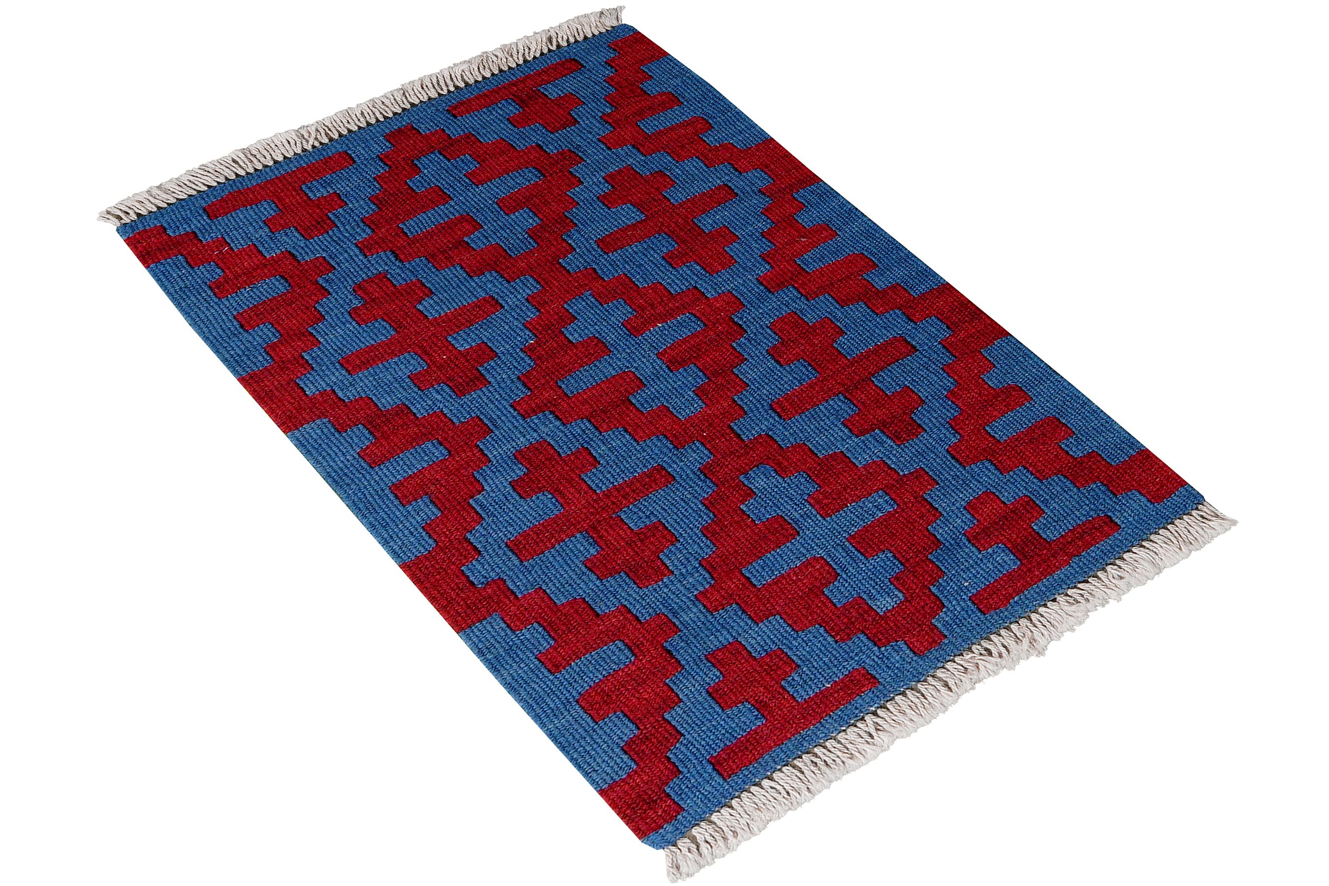 Rugtales Teppich Kelim Gashgai 60x41cm, Rechteck, Handgemachtes Unikat, nachhaltig und fair gefertigt