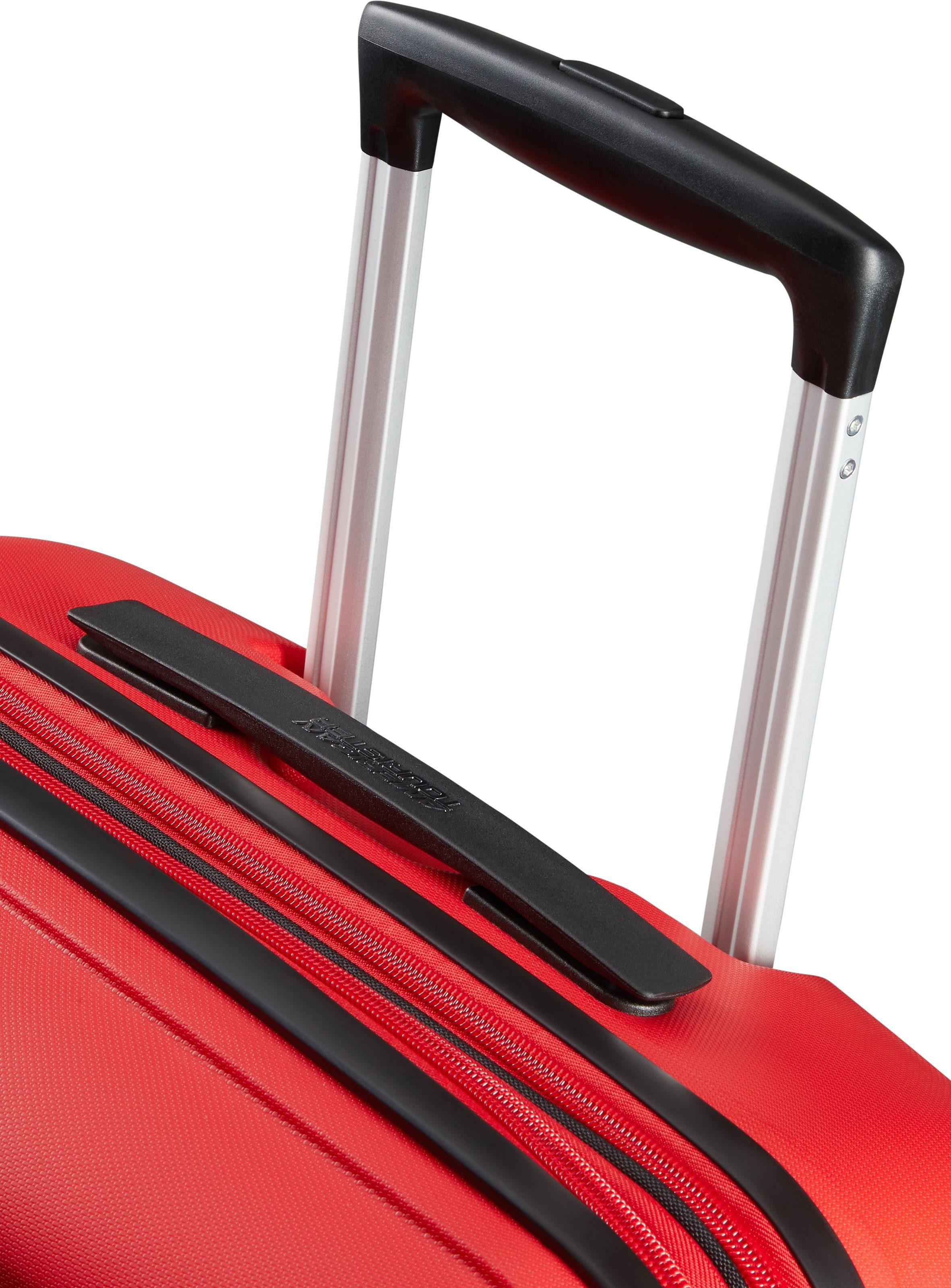 American Tourister® Hartschalen-Trolley Air Bon 4 DLX, Volumenerweiterung Rollen, 66 Red Magma mit cm