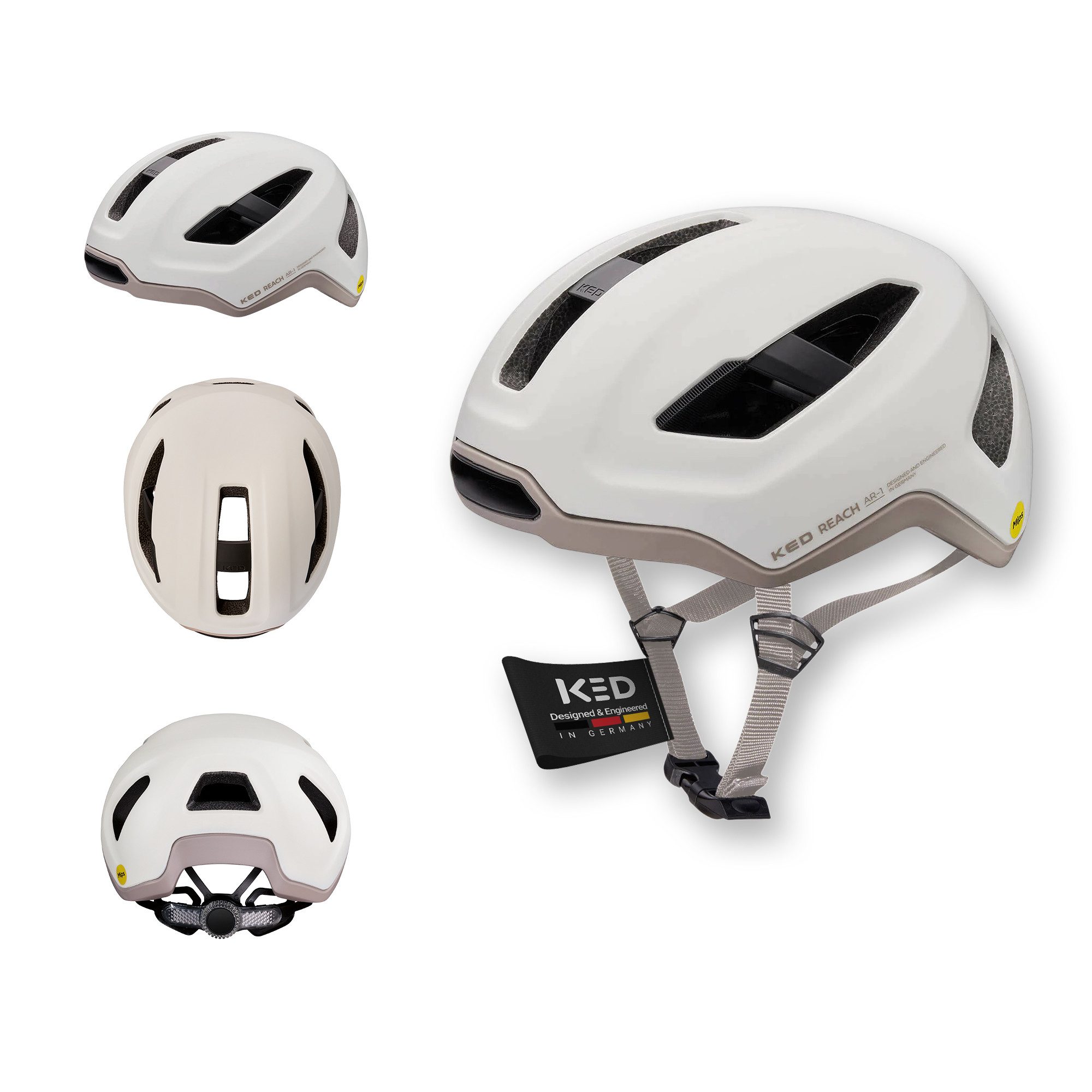KED Fahrradhelm Reach AR-1, Für E-Bike & Mountainbike