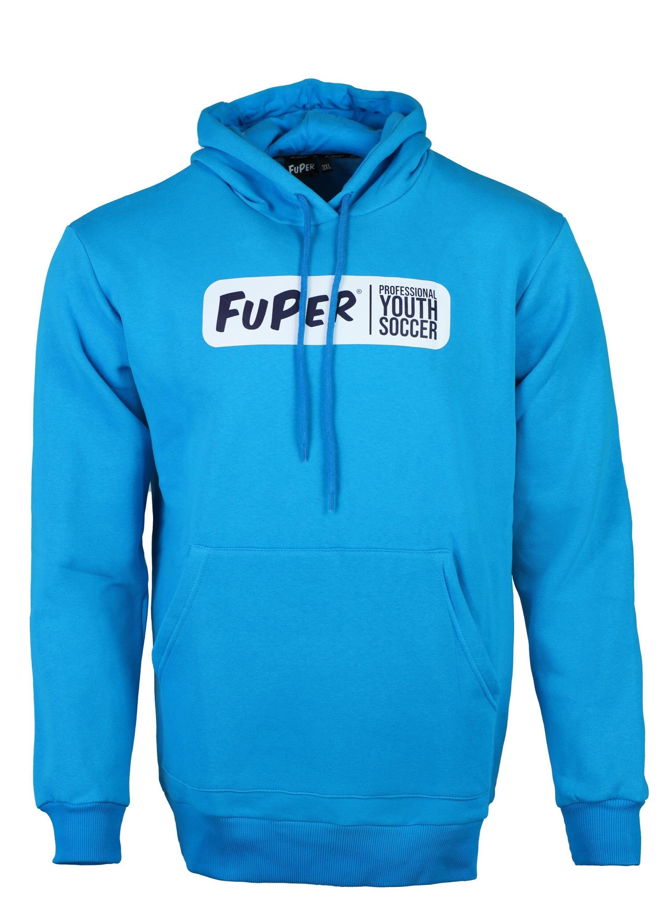 FuPer Hoodie Chris für Herren, Sport und Lifestyle Blue | Sweatshirts