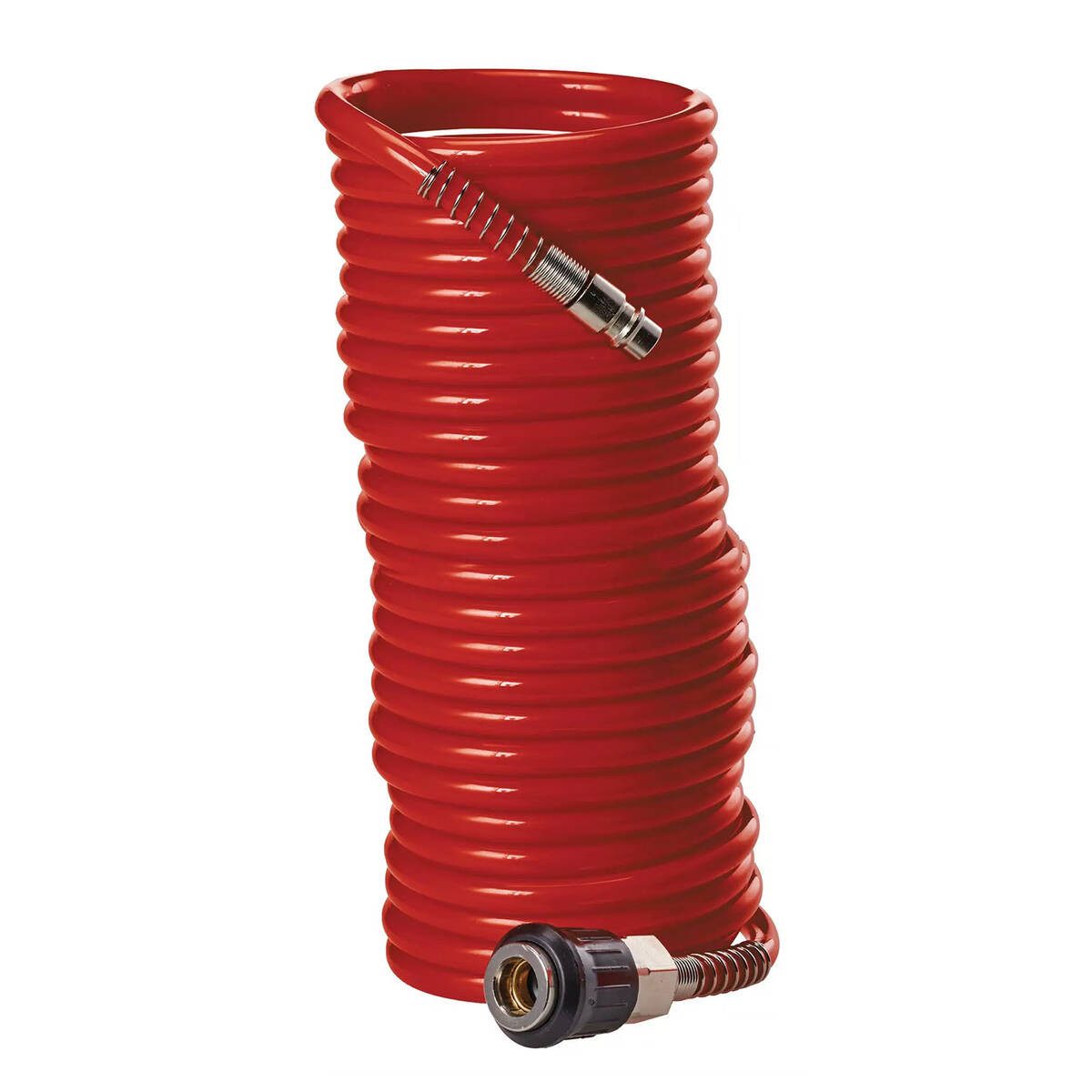 Einhell Spiralschlauch Spiralschlauch, (Einzeln, inkl. Schnellkupplung und Stecknippel), 8 Meter lang, 10 bar Arbeitsdruck