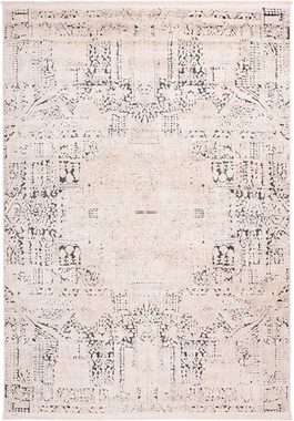 Teppich Alamea, Leonique, rechteckig, Höhe: 16 mm, Vintage-Design, Teppich im Used-Look, pflegeleicht