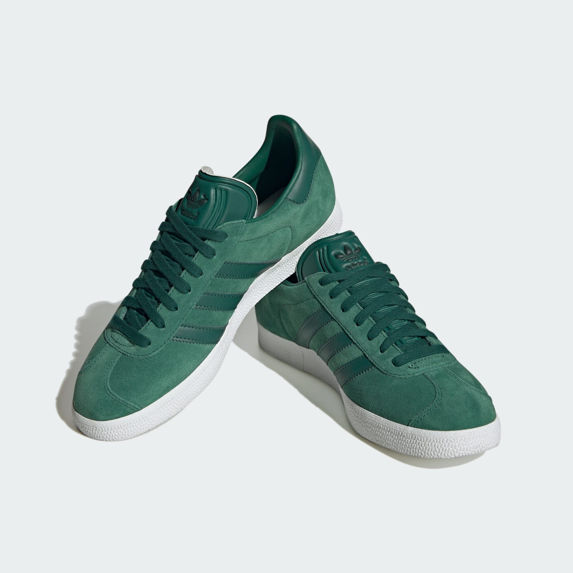 adidas Originals GAZELLE SCHUH Sneaker Tech Forest / Collegiate Green / Cloud White