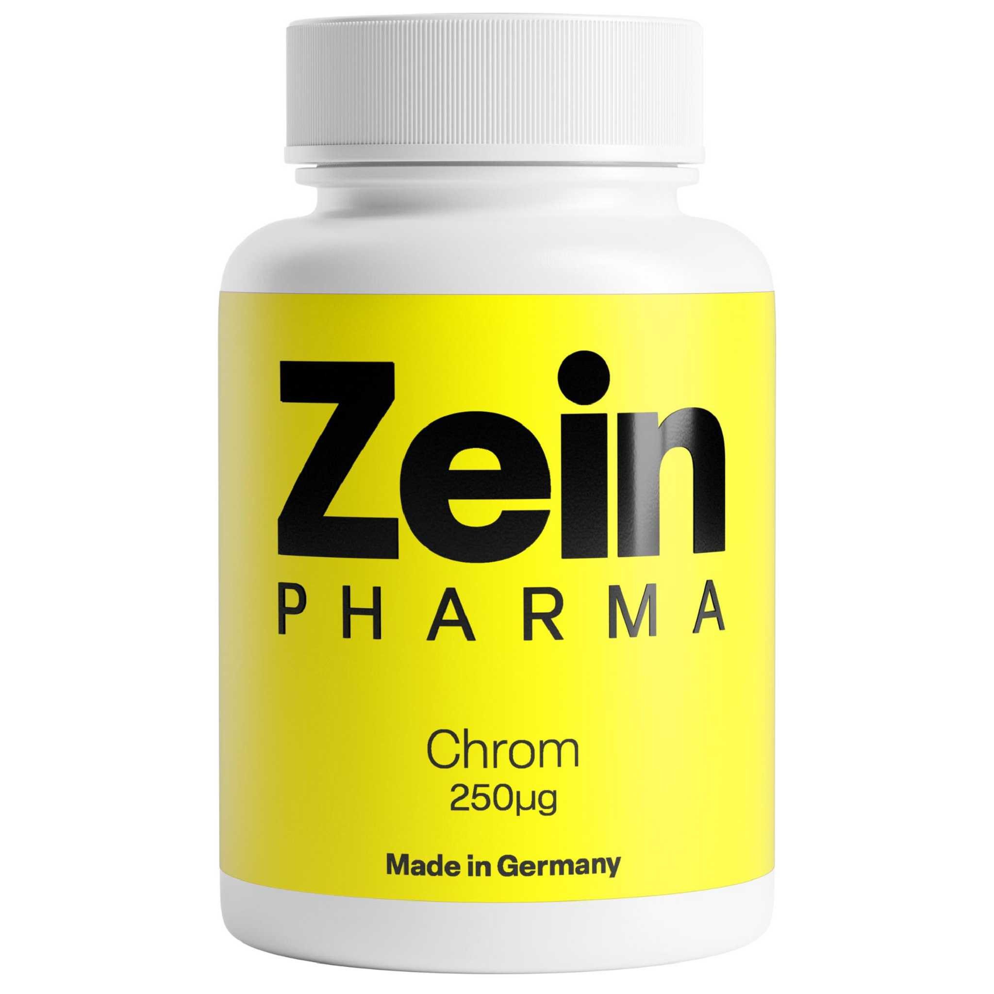 Zein Pharma - Germany GmbH CHROM PICOLINAT 250 μg in vegetarischen Kapseln 120 St Kapseln