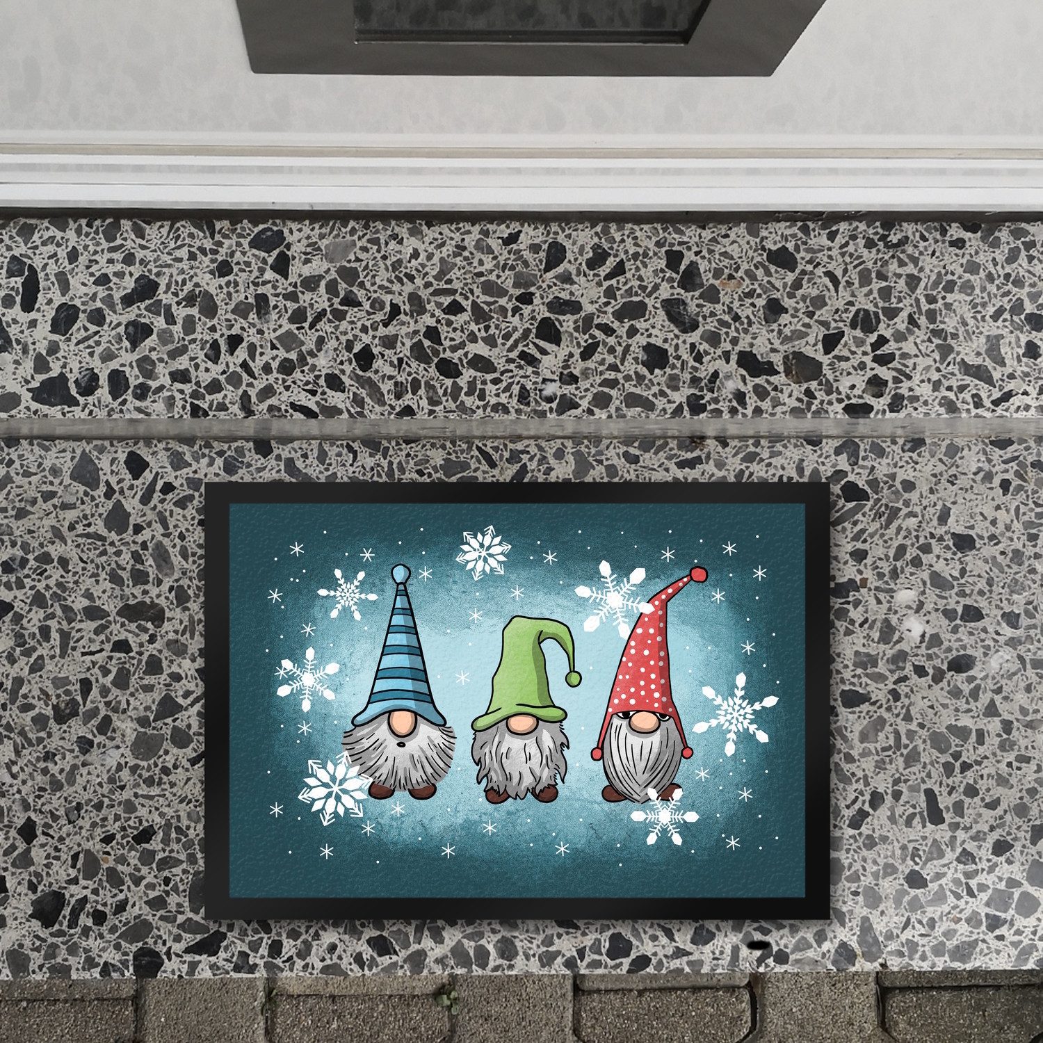 speecheese Fußmatte Weihnachts-Wichtel Fußmatte in 35x50 cm günstig online kaufen