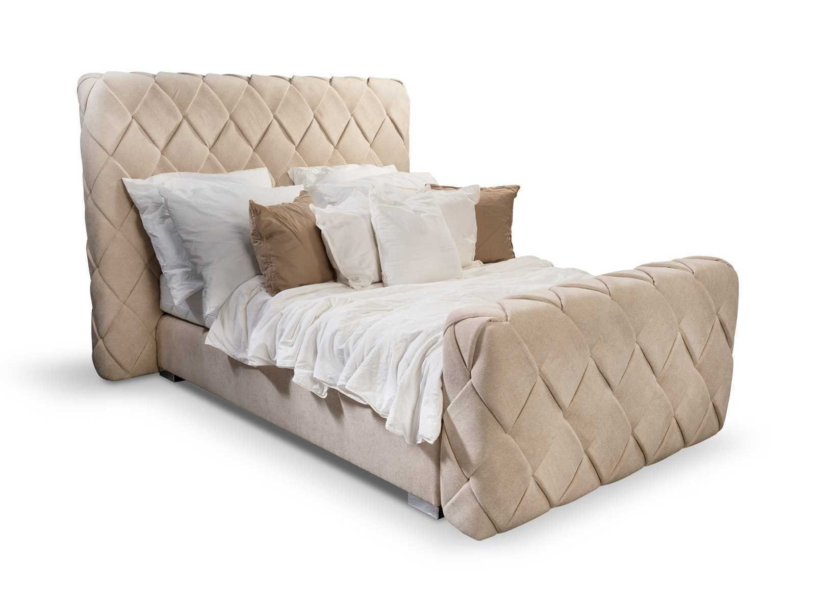 JVmoebel Bett Luxus Schlafzimmer Möbel Betten Modern Bettrahmen 140x200 cm Design (1-tlg., 1x Bett), Made in Europa | Bettgestelle