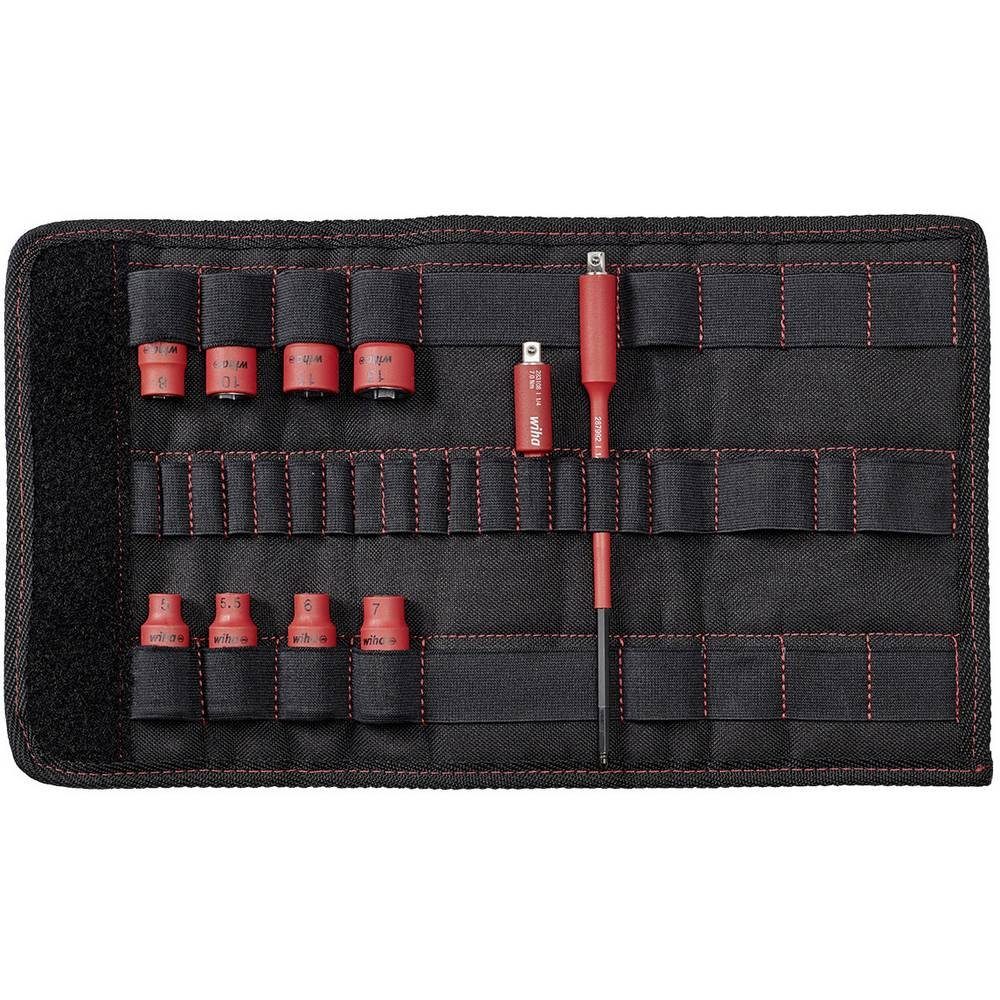 Wiha Steckschlüssel Steckschlüsseleinsatz 1/4″ Set TorqueVario®-S electric 43466