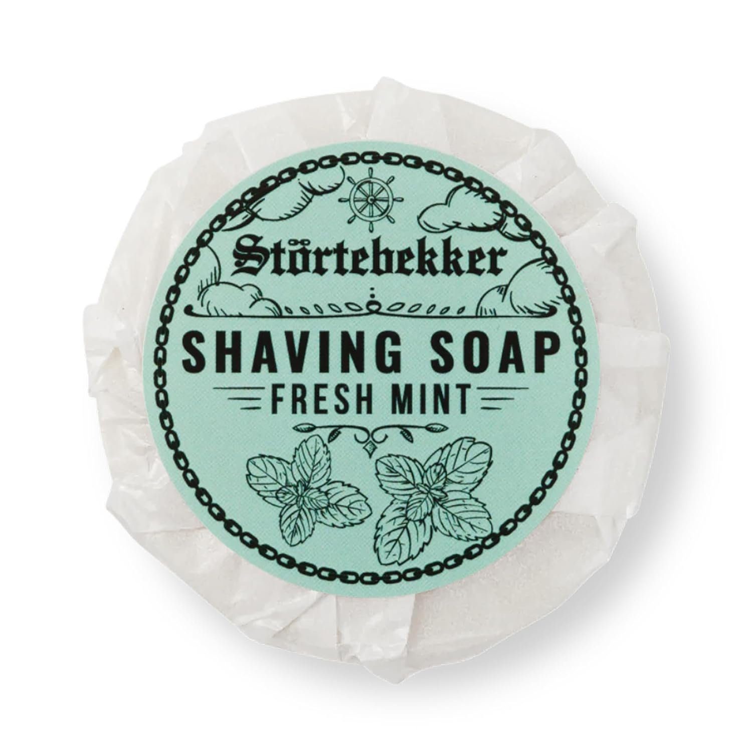 Rasierseife Fresh Mint für ergiebigen Rasierschaum - Handgefertigt