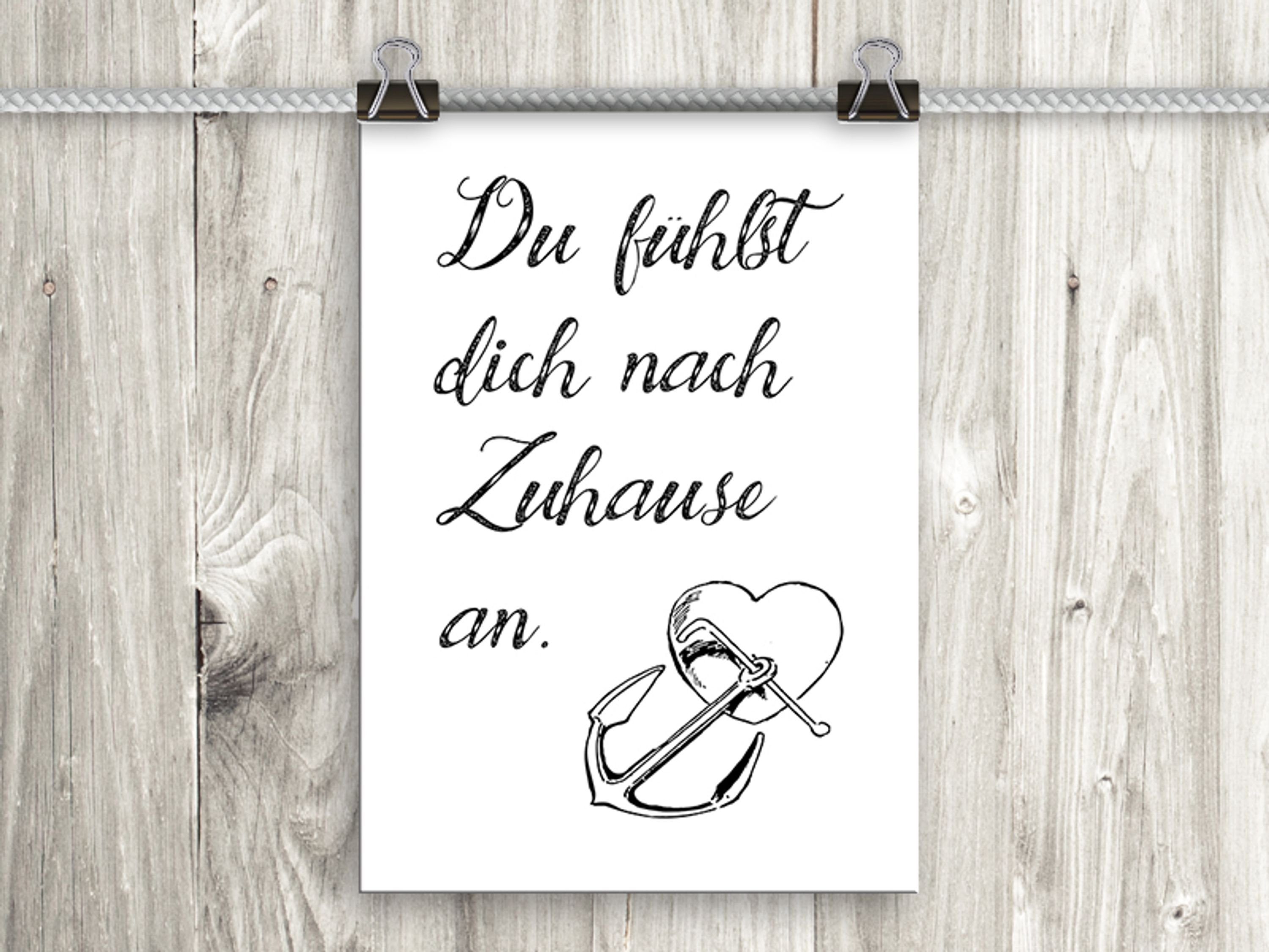 Spruch Liebe Liebeserklärung, Poster artissimo und Poster Liebe mit Bild Typo-Print Sprüche Zitate DinA4 Sprüche: