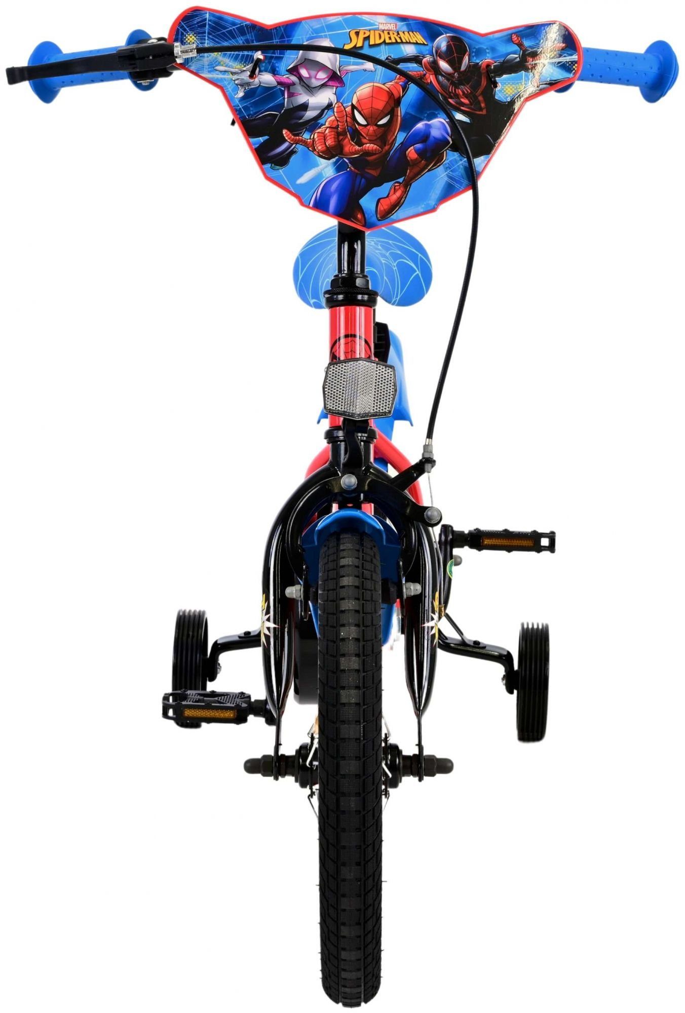 Volare Kinderfahrrad Volare Marvel Spider-Man Kinderfahrrad für Jungen - 14 Zoll in Rot, (1-tlg), kinderfreundlich, Luftbereifung, Rücktrittbremse