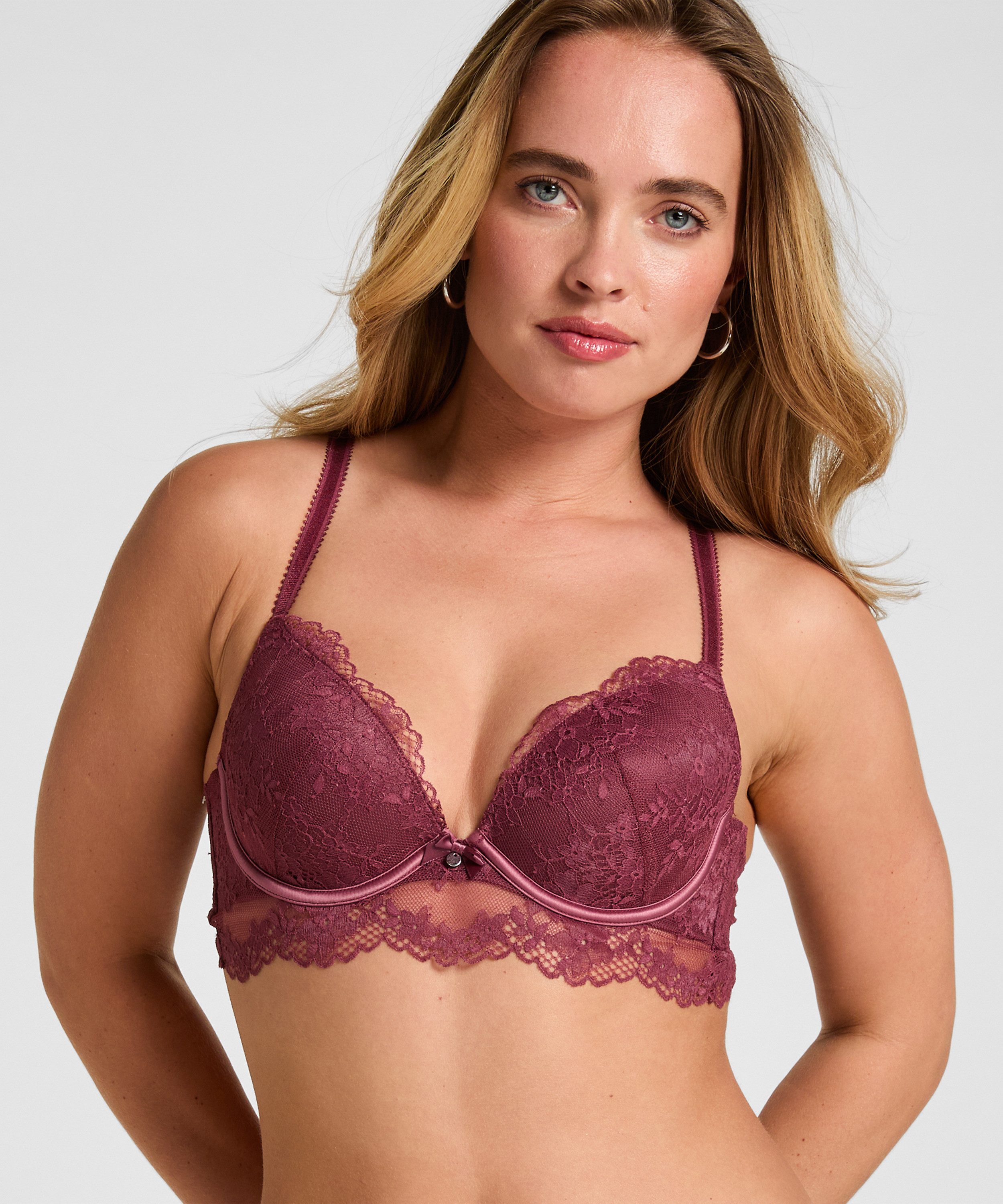 Hunkemöller Gemoldeter BH Padded Underwired Longline Bra Naomi