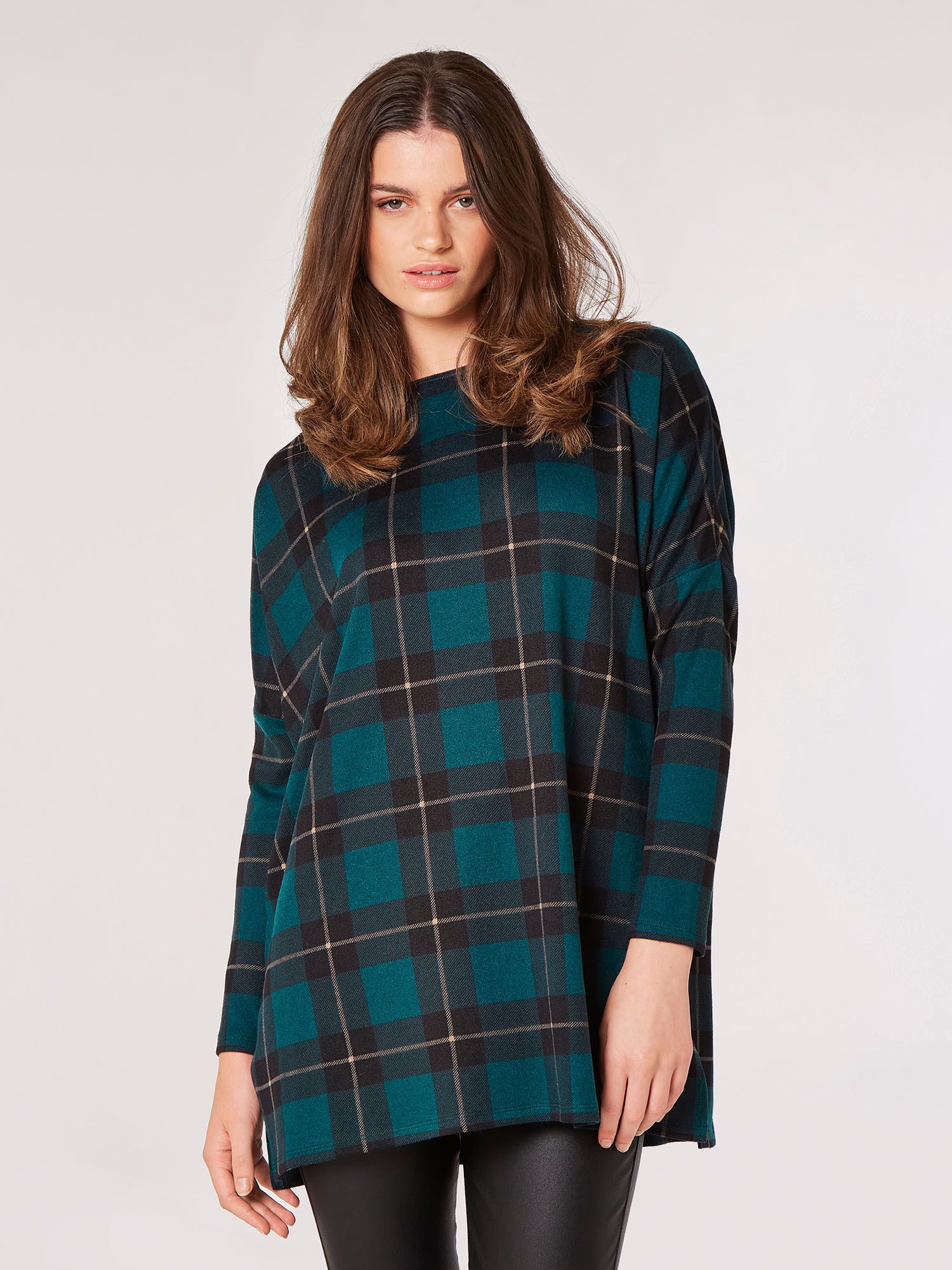 Apricot Tunika Karoshirt, (1-tlg) im Oversizedlook günstig online kaufen