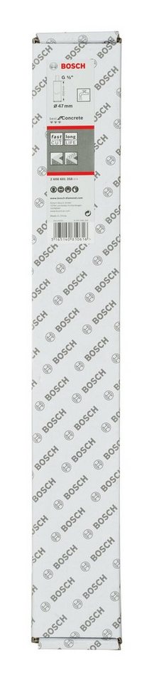 Thumbnail - BOSCH Bohrkrone Pro Core Cutter wet, Ø 47 mm, Diamantnassbohrkrone, 47 x 400 mm, G 1/2 Zoll