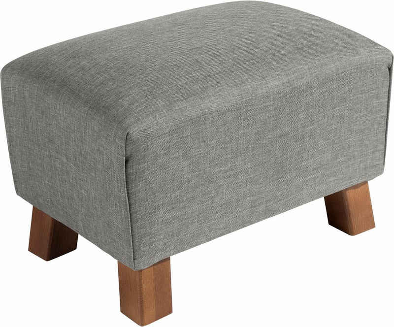 Max Winzer® Fußhocker Footstool, Minihocker Breite 40 cm