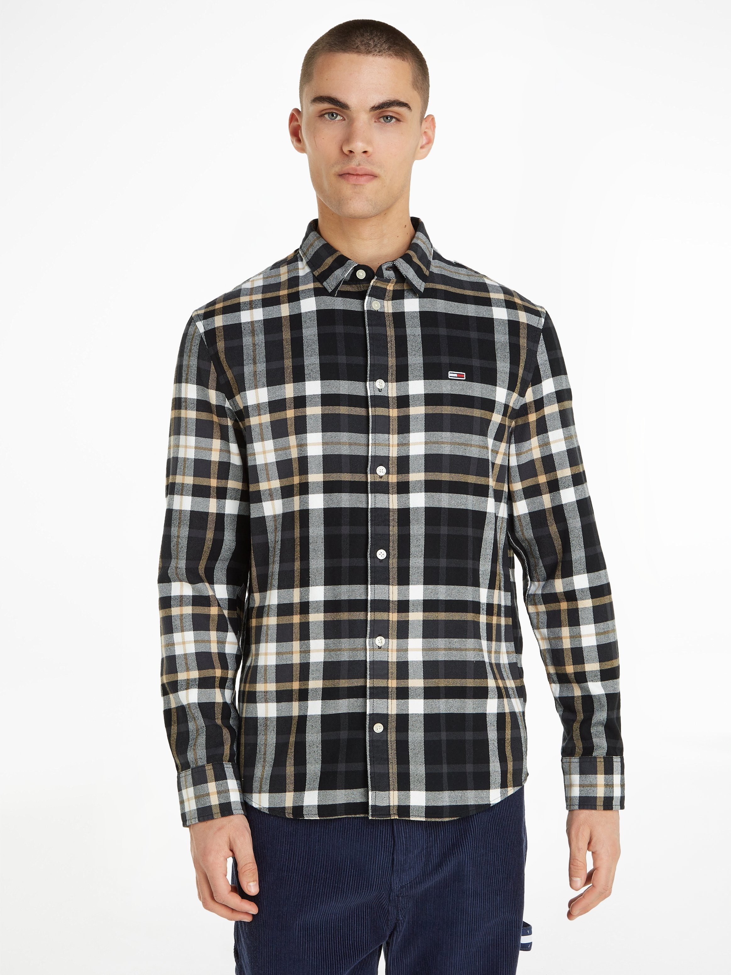 Tommy Jeans Karohemd TJM CLSC ESSENTIAL CHECK SHIRT